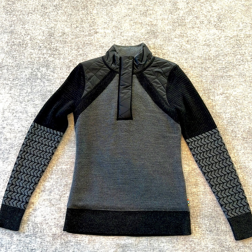 Smartwool Quarter Zip Pullover - Size Small (Fits like XS)